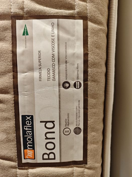 Colchão Molaflex 140x195 cm | Viscoelástico | Excelente Conforto
