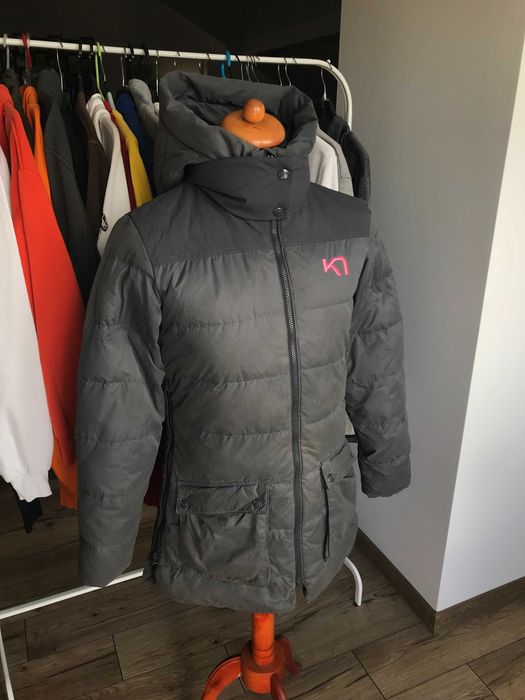 Kurtka puchowa zimowa Kari Traa Rothe Parka rozm. M