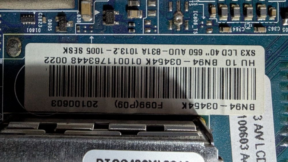 Board para TV Samsung LE40C650