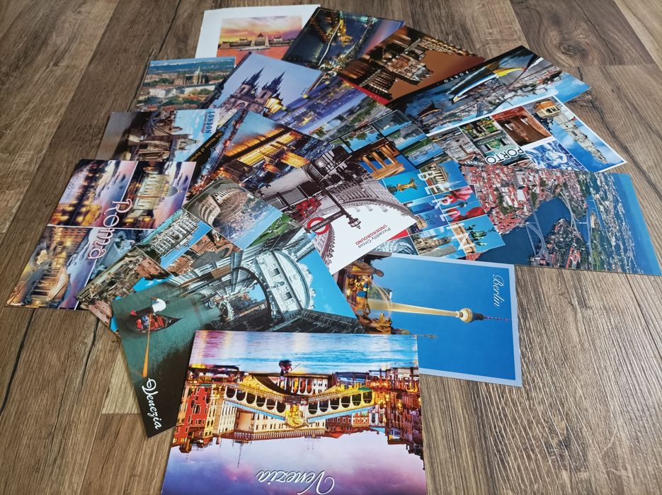 Kartki pocztówki zagraniczne Włochy Niemcy Portugalia Wielka Brytania