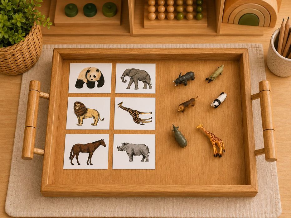 Animais da Selva- Montessori