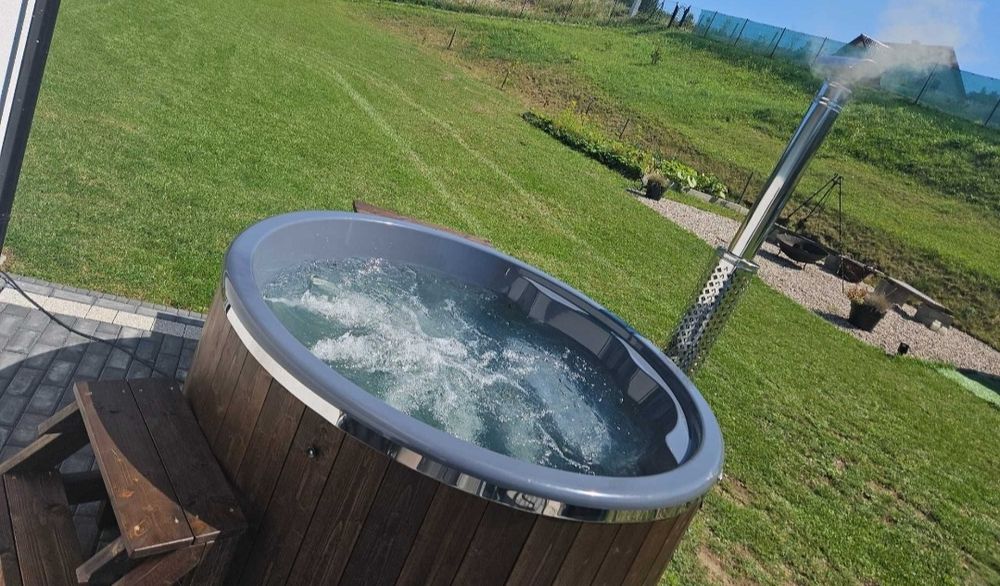 Wolny domek na Kaszubach,  na wynajem, na wyłączność, balia