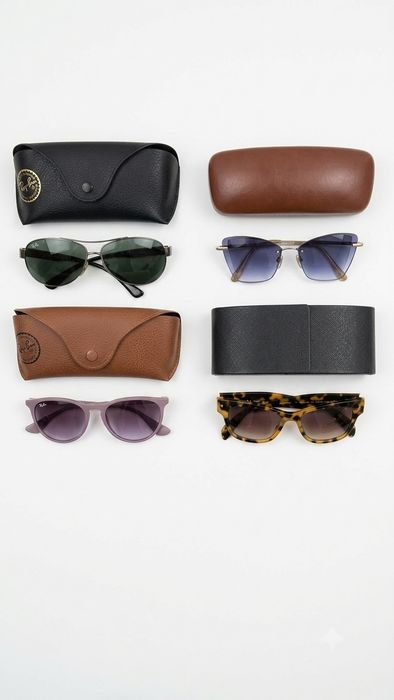 Ray‑Ban (2x) + Longchamp + Prada – originais – preços individuais + desconto em lote