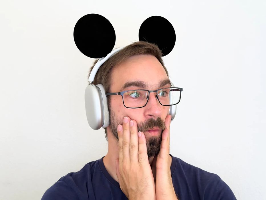 Orelhas de Mickey para AirPods Max