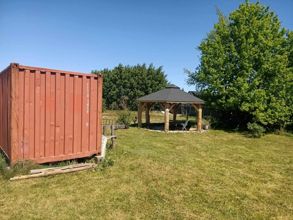 Altana ogrodowa 5 kątna z bala okrągłego 30 cm