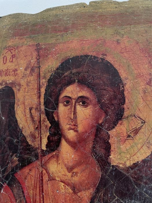 Ikona Michał Archanioł Duża recznie wykonana   Pracownia Ikon