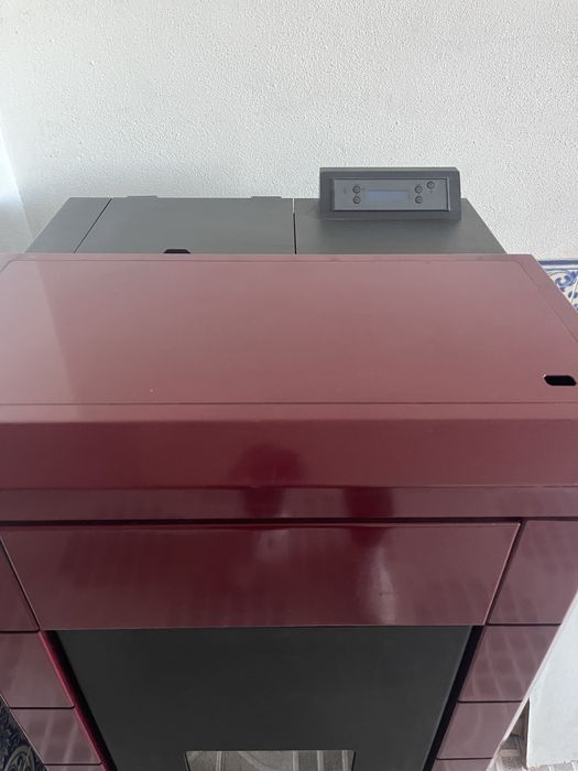 Salamandra a pellets 17kw- Quase Nova