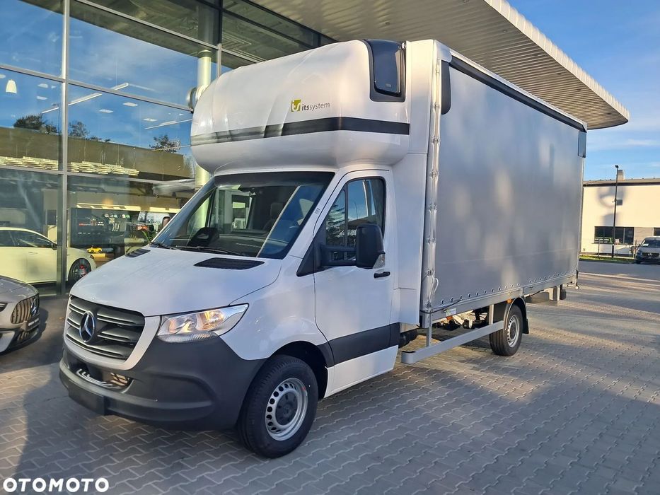 Mercedes-Benz Sprinter 317 CDI Podwozie PRO 4325 mm - MIĘDZYNARODÓWKA  Sprinter 319 CDI  Podwozie SELECT długi+PLANDEKA 10 euro plaet+spojler