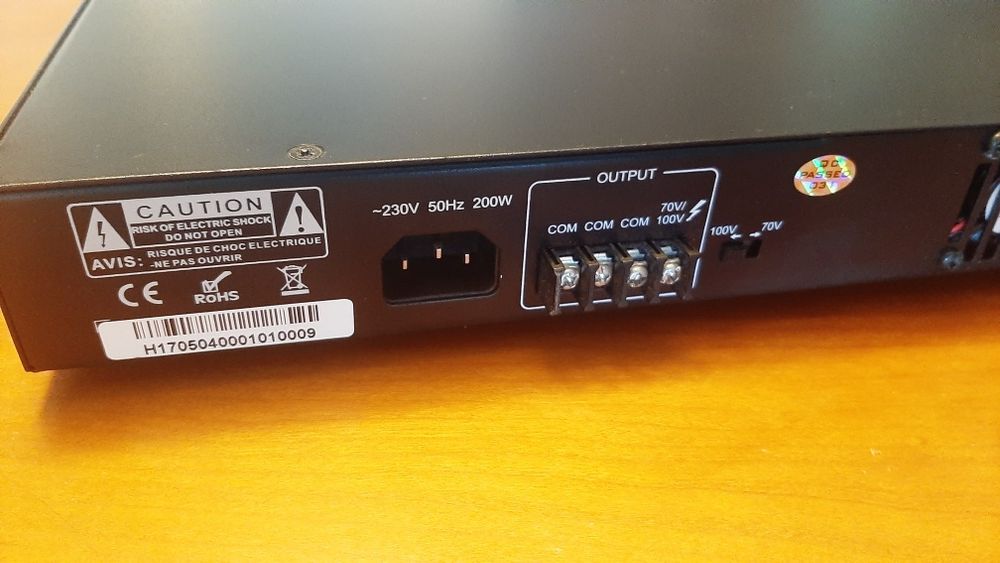 Amplificador, leitor, tuner ITC T-1120TS