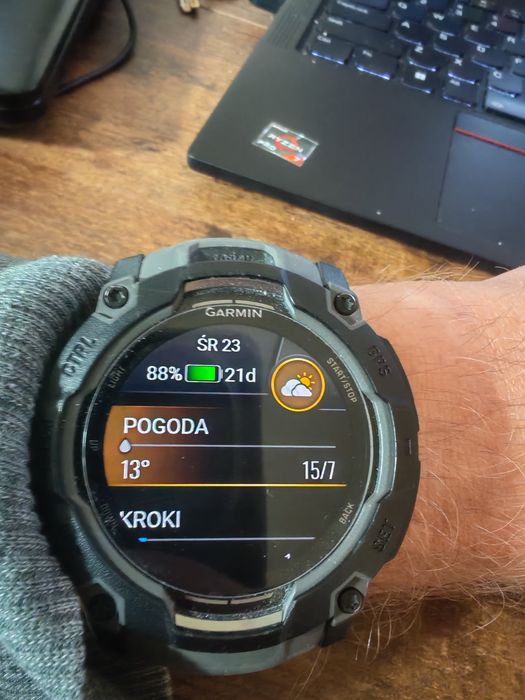 Garmin Instinct 3 AMOLED 50mm gwar