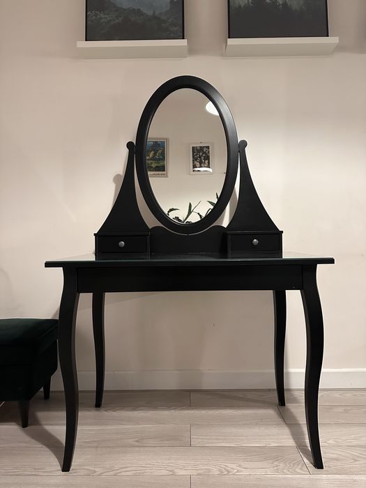 Toaletka hemnes ikea czarna