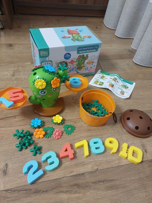 Математична гра кактус балансир Fun game club
