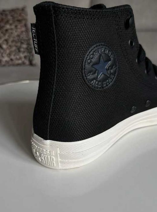 Nowe wysokie trampki Converse Chuck Taylor All Star Ctas Hi 39 - 24,5 cm czarne
