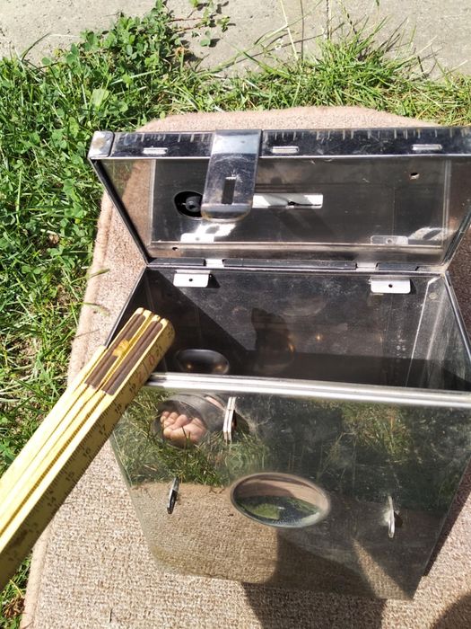 Skrzynka ze stali nierdzewnej