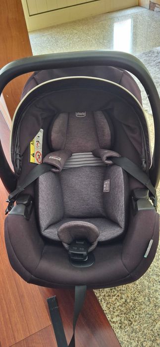 Conjunto babycoque + isofix + adaptadores de carrinho