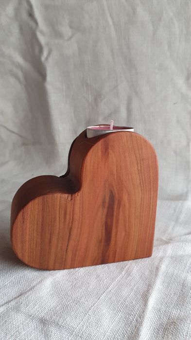 Serduszko, świecznik