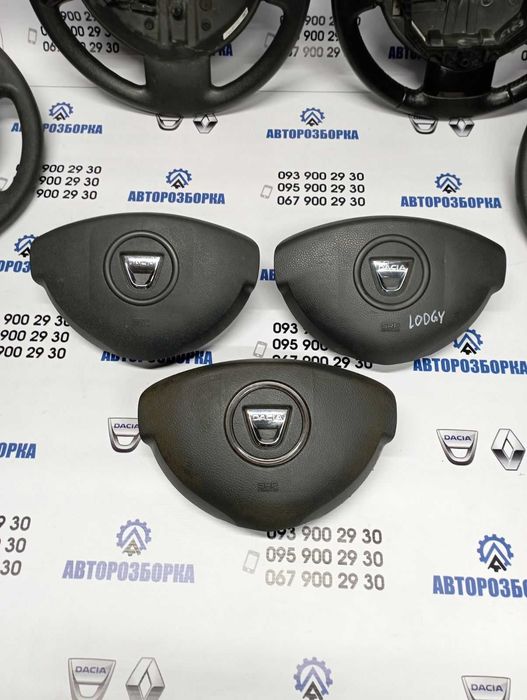 Airbag в руль (подушка безпеки) DACIA Duster (Дачия Дастер)