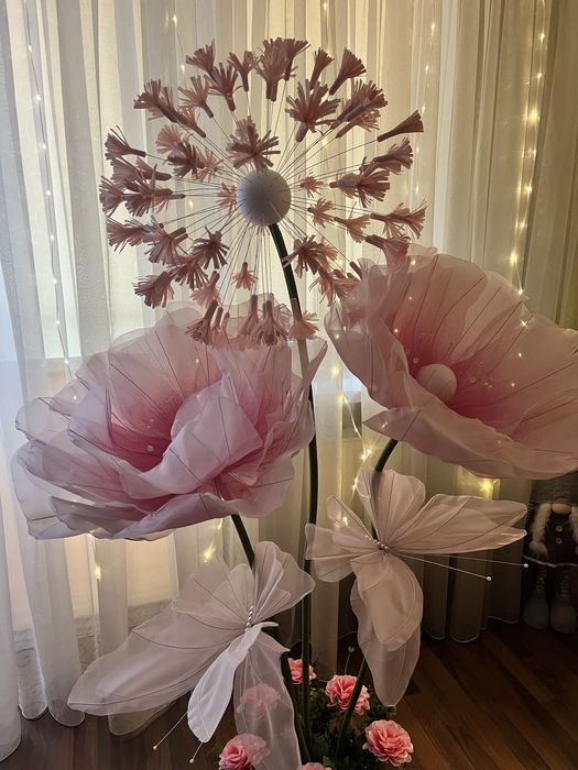 Метелики для декору з органзи