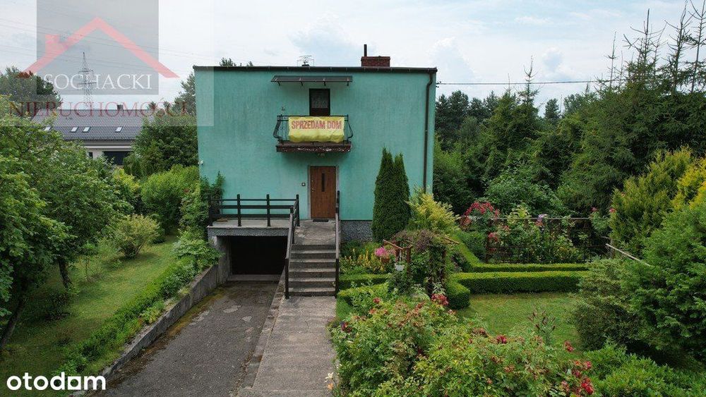 Dom na dużej działce