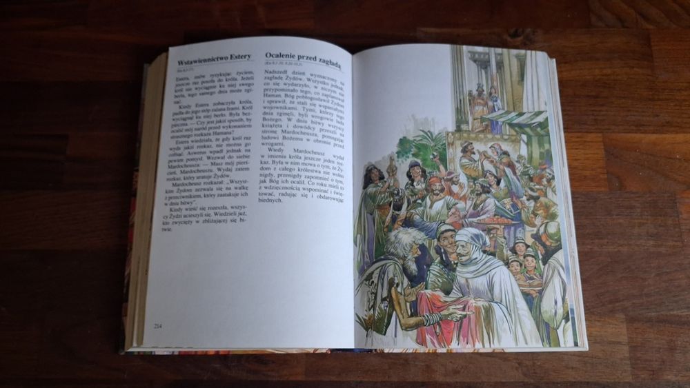 Biblia dla dzieci – Anne de Graaf  Vocatio Stan BDB Czysta karta dedykacyjna