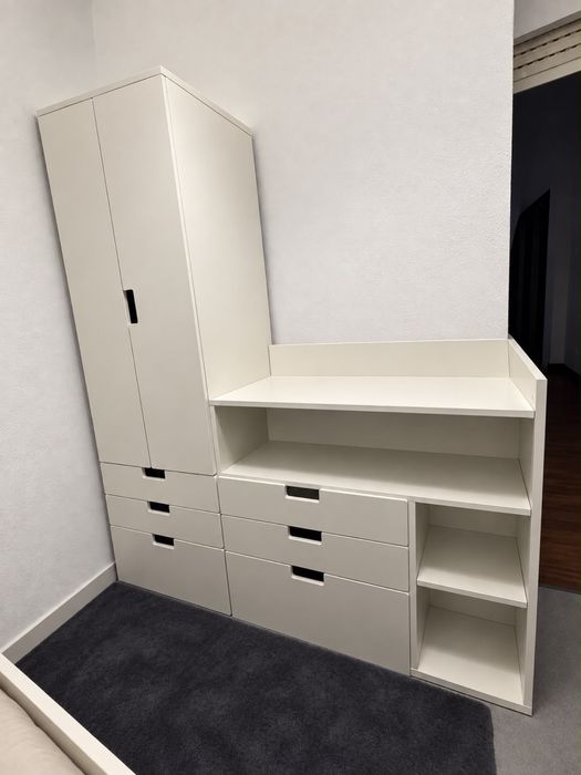 Conjunto IKEA SMÅSTAD – Roupeiro + Trocador / Cómoda