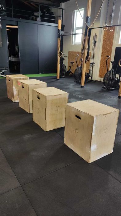 Caixas de Pliometria em Madeira