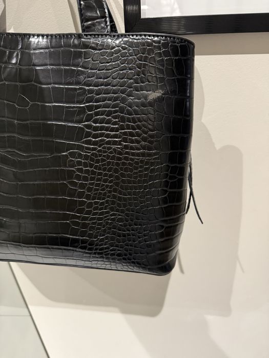 Torebka Reserved czarna shoperka