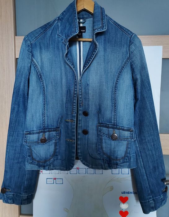 Żakiet jeansowy H&M rozmiar 36