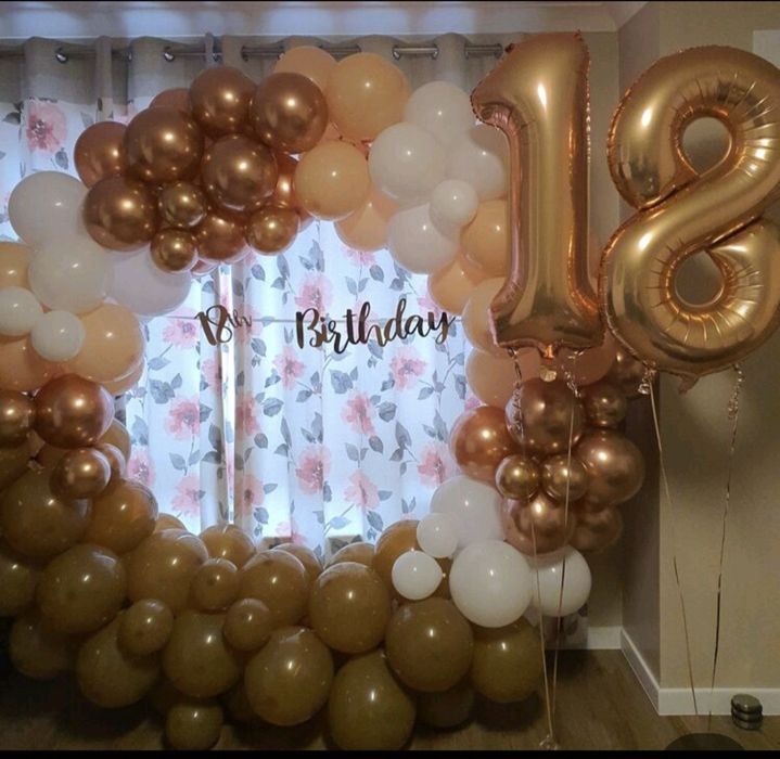 Stelaż na balony wiszący chrzest 18-stka roczek komunia baby shower
