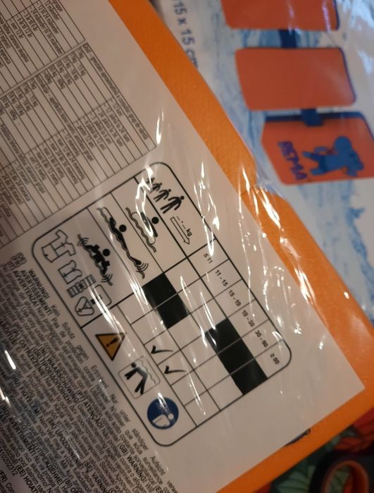 2 sztuki dla dzieci pas do pływania BEMA 2-6lat (15-30kg)