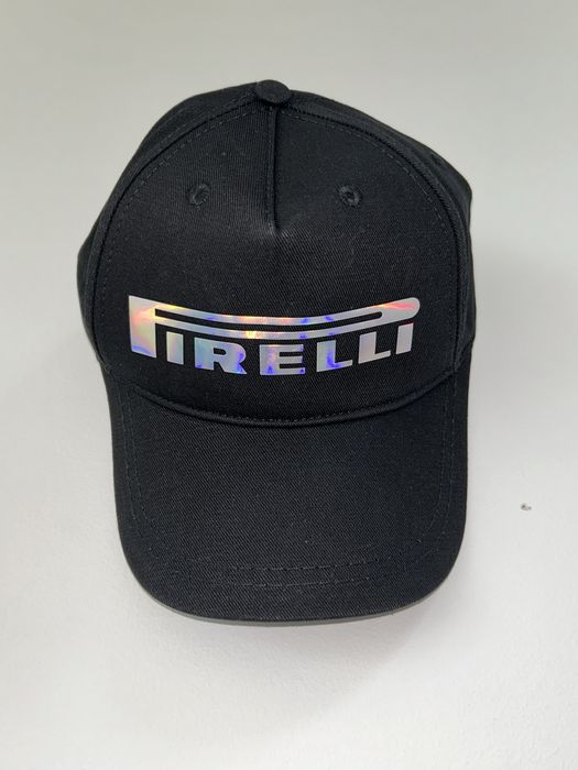 T-shirt Pirelli + kit boné e saco