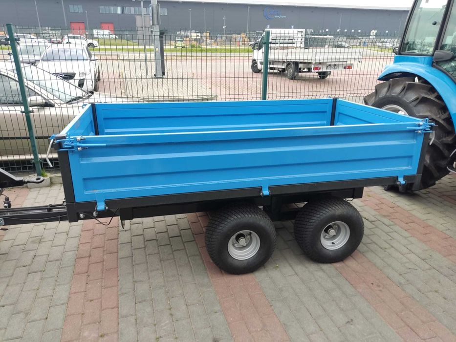 przyczepa ogrodowa nowa solidna transportowa ogrodu ogródka warzywnika