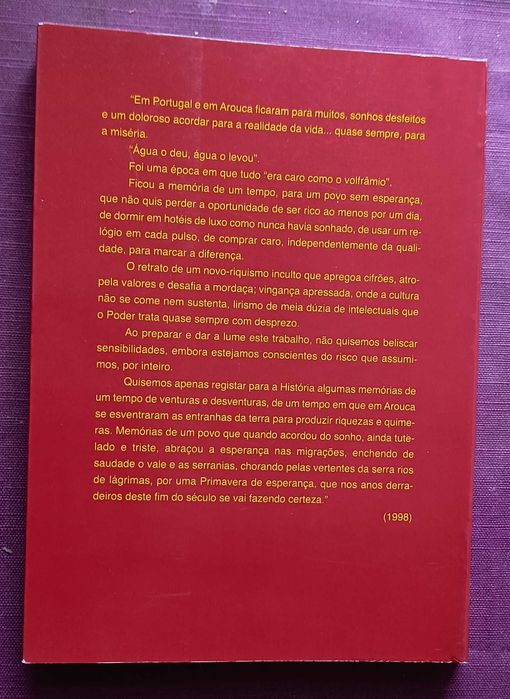 Tungsten from Arouca in the context of World War II64552277308033121