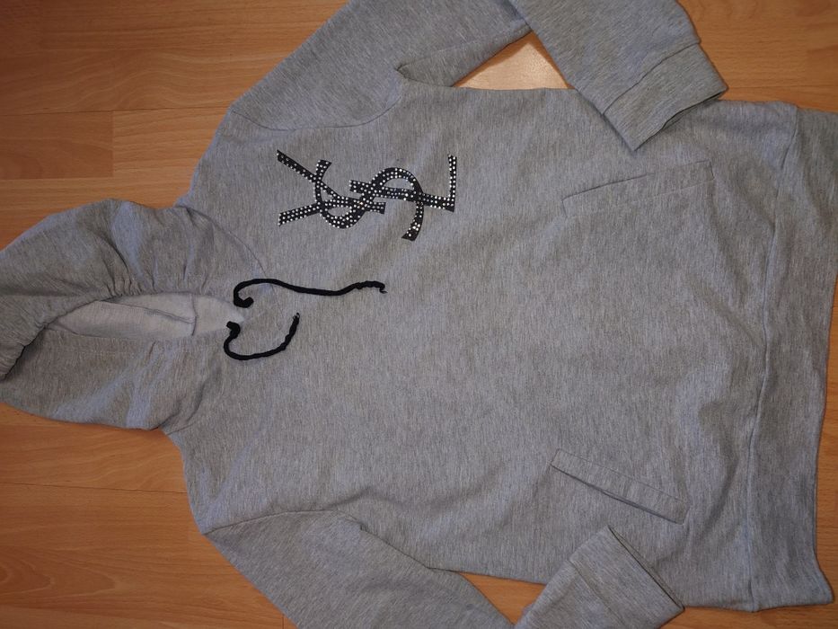 Bluza szara kangurek