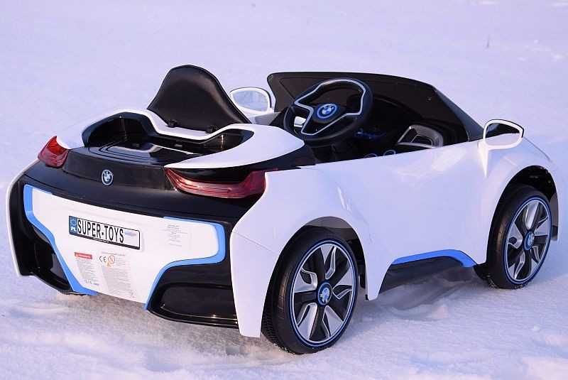 Auto samochód na akumulator BMW I8 Lift sportowe jeździk autko RC
