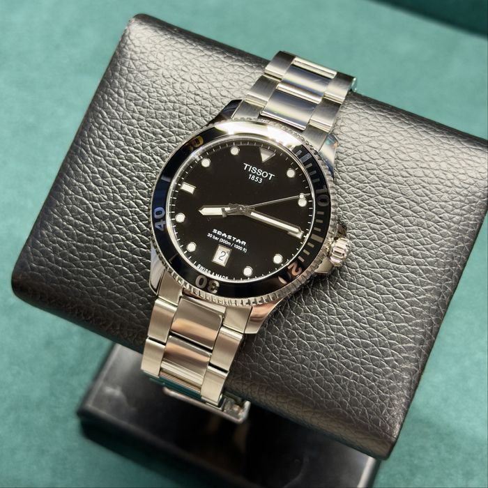 Tissot Seastar 1000 40mm T120.410.11.051.00 | Gwarancja | Full Set