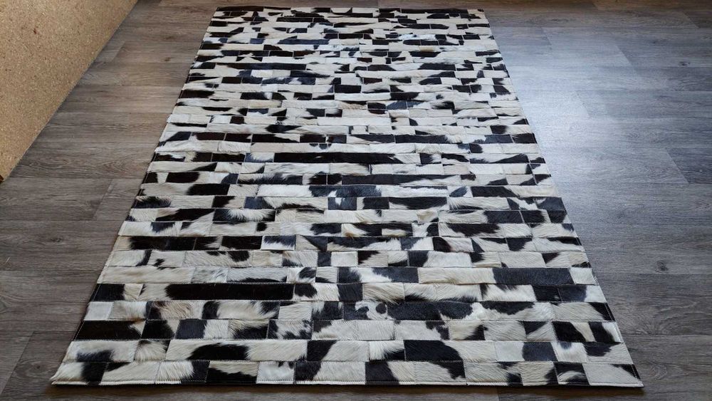 Dywan ze skóry bydlęcej Patchwork 120 cm x 180 cm
