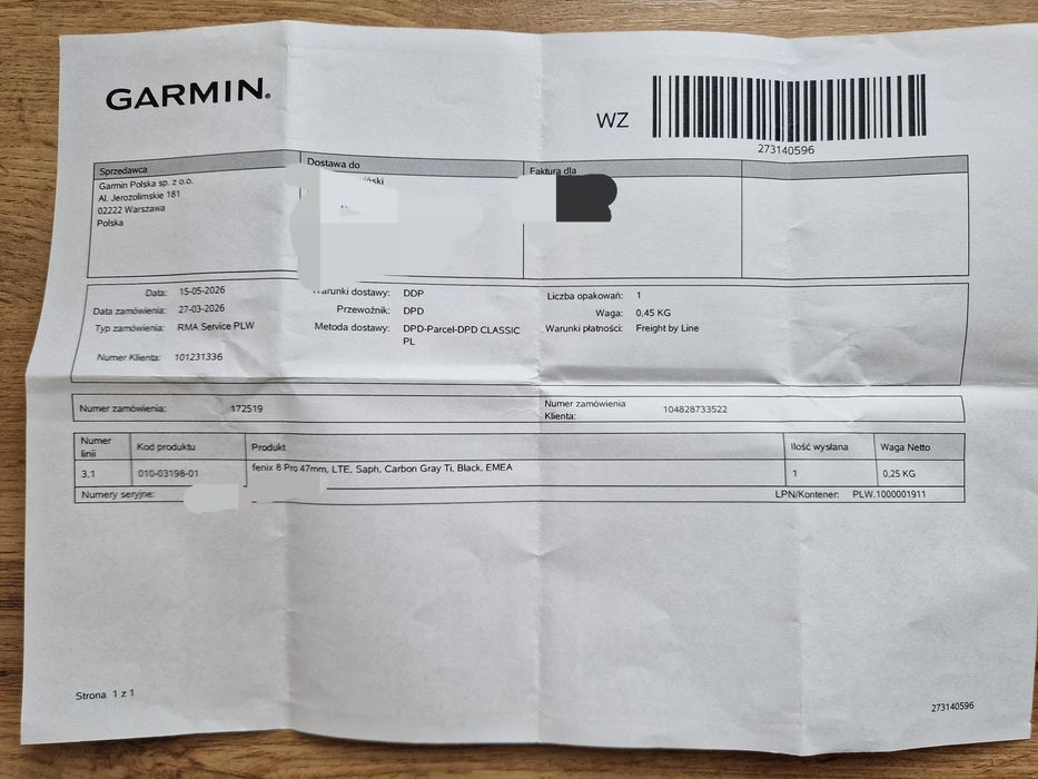 Nowy Garmin Fenix 8 Pro Sapphire