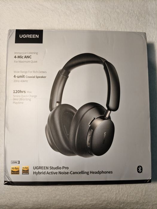 Безпровідні навушники Ugreen Studio Pro (DualDriver,LDAC,ANC,BT6,120h)