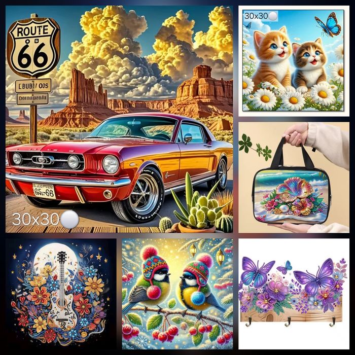 Алмазна мозаїка / вишивка