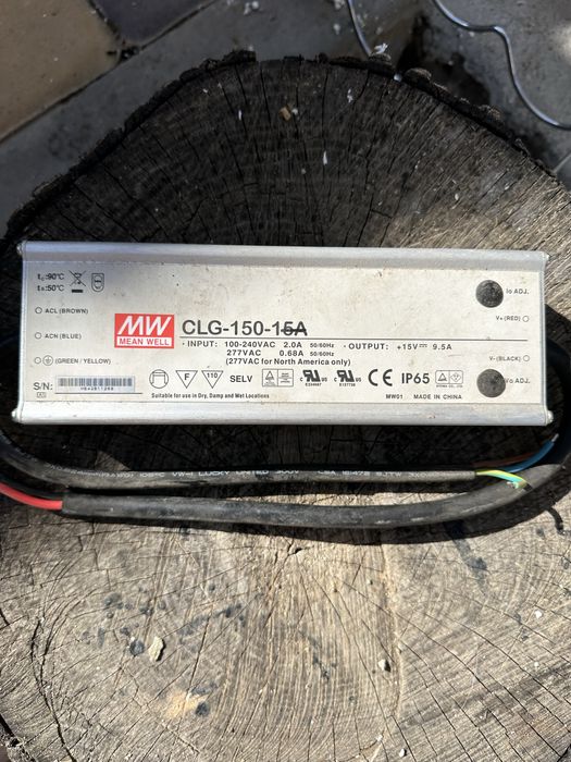 Блок питания MeanWell CLG-150-15 А