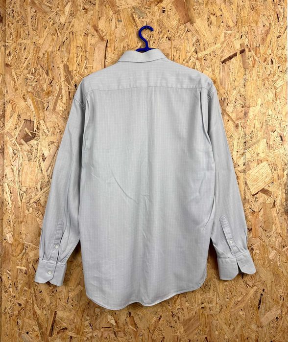 Koszula w kratę CANALI ITALY męska oldmoney casual elegancka r. XL
