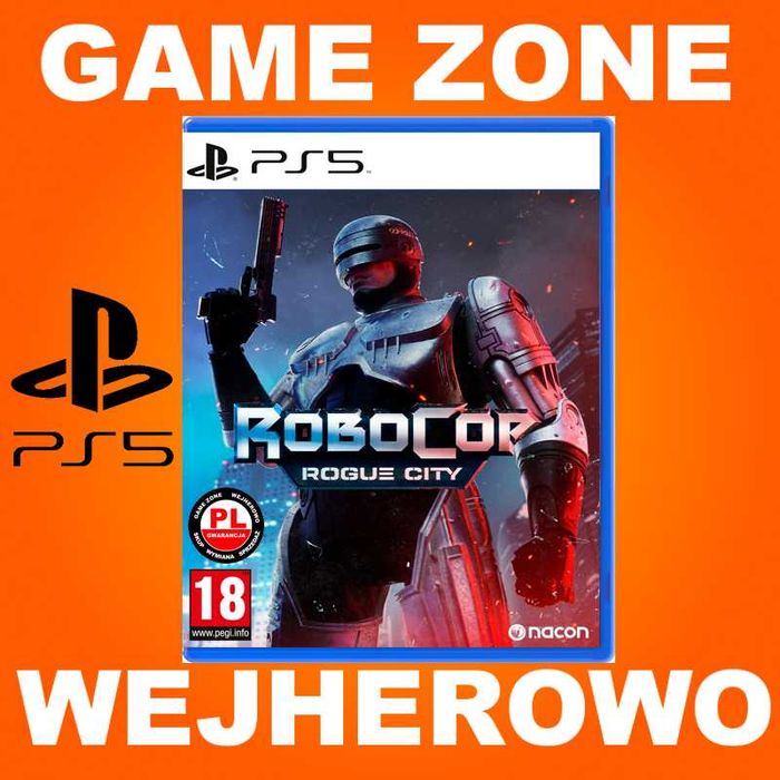 RoboCop Rogue City PS5 = PŁYTA PL = sklep Wejherowo