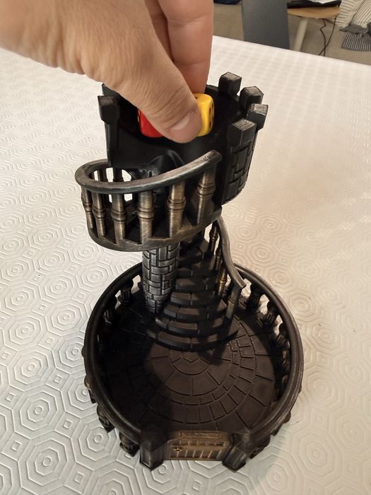 Torre de Dados Castelo / Escada em Espiral - Para RPG, D&D e Jogos de Tabuleiro