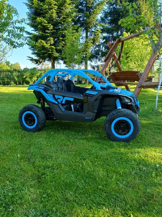 Quad dla dzieci, Auto na akumulator Maverick niebieski