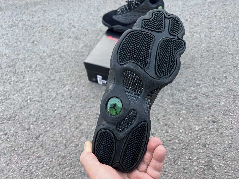Кросівки Jordan 13 Retrp Black Cat чорні, черные