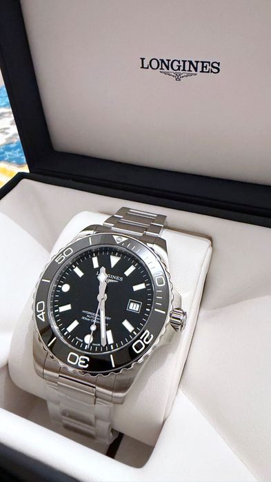 LONGINES HydroConquest NOVO MODELO - 42 mm - Automático - Full Set - NOVO - de Agosto 2026