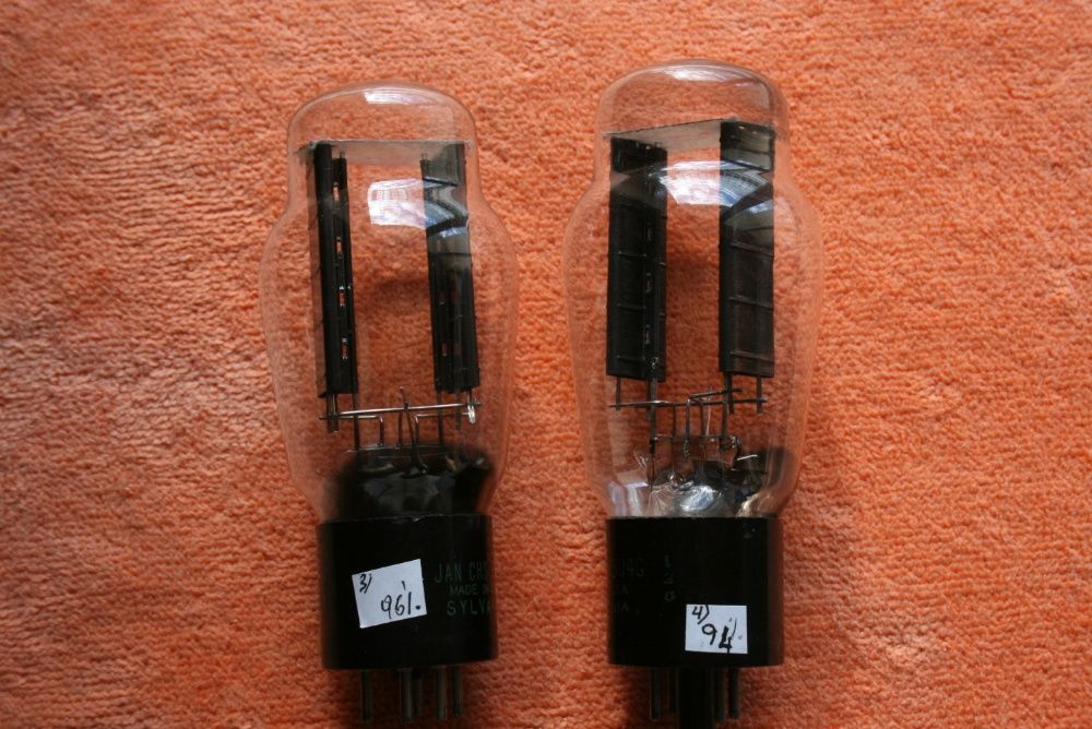 2 X 5U4G Sylvania NOS Tube testado METRIX 310D