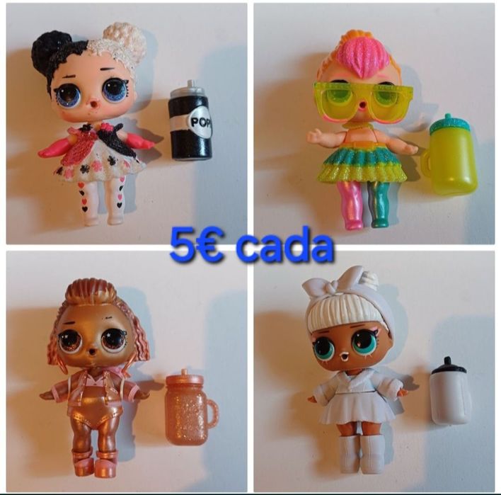 LOL bonecas, MGA. Ler descrição.
