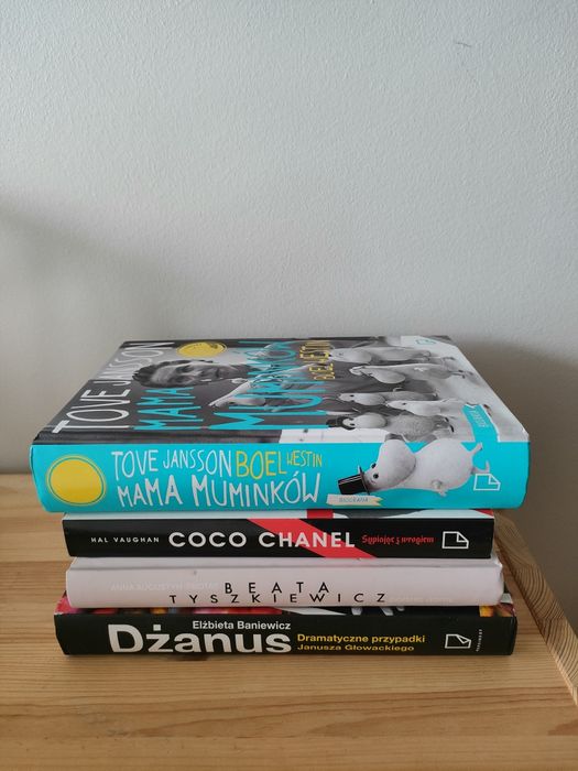 książki biografie Chanel Tyszkiewicza Głowacki Jannsson